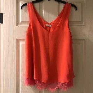 Coral Blouse